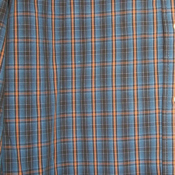 Haggar Men's Plaid Button Down Shirt Size: Small - Picture 4 of 5